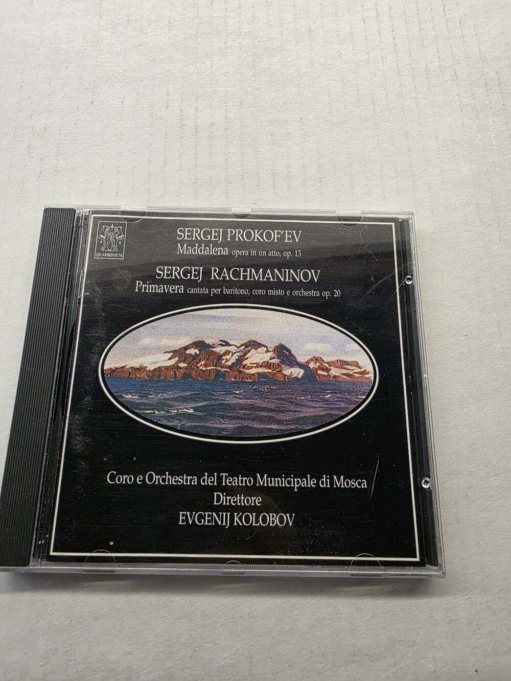 Prokofiev Rachmaninov – Maddalena Primavera CD 1993 Classical Opera Quadrivium